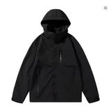 Veste Homme Mi Saison à Capuche Bleu