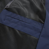 Veste Homme Mi Saison à Capuche Bleu