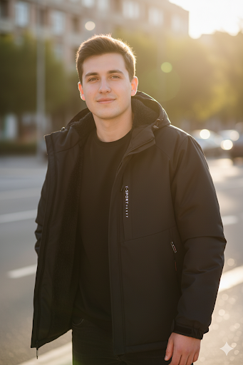 Veste Homme Mi Saison à Capuche